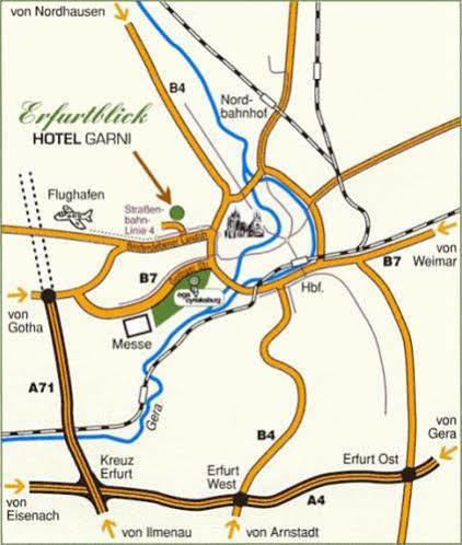 Hotel Erfurtblick 외부 사진